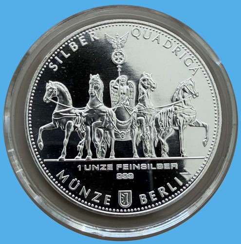 Silber quadriga des - silber,
