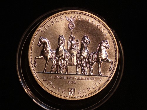 Münze silber quadriga 2014 - münze,