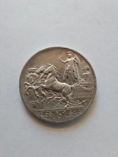 Italien lira 1915 quadriga - italien,