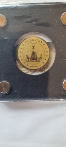 Münzbarren 500 quadriga - münzbarren,