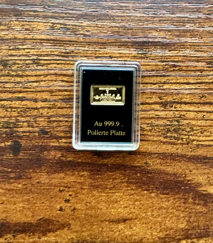 Goldbarren gold quadriga - -,