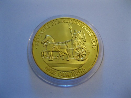 Medaille neue quadriga pp - "neue,