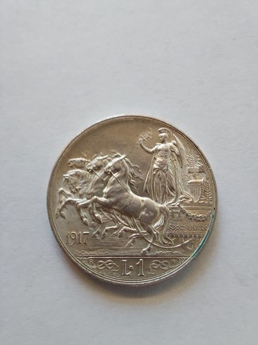 Italien lira 1917 quadriga - italien,