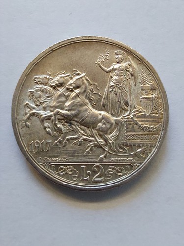Italien lire 1917 - italien, 2