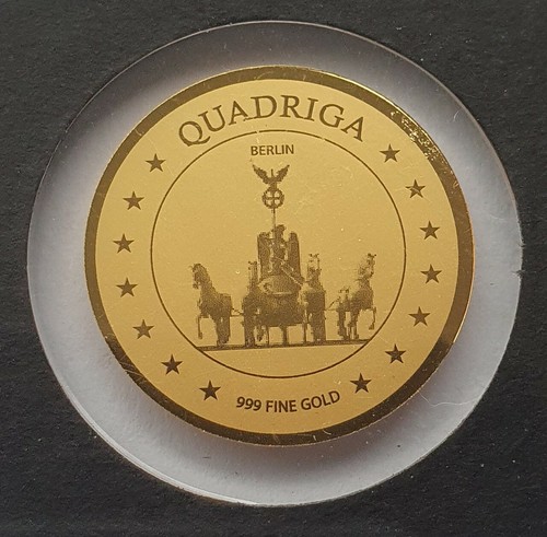 Quadriga berlin 999 gold - berlin,